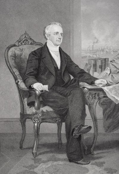 Abbott Lawrence by Alonzo Chappel